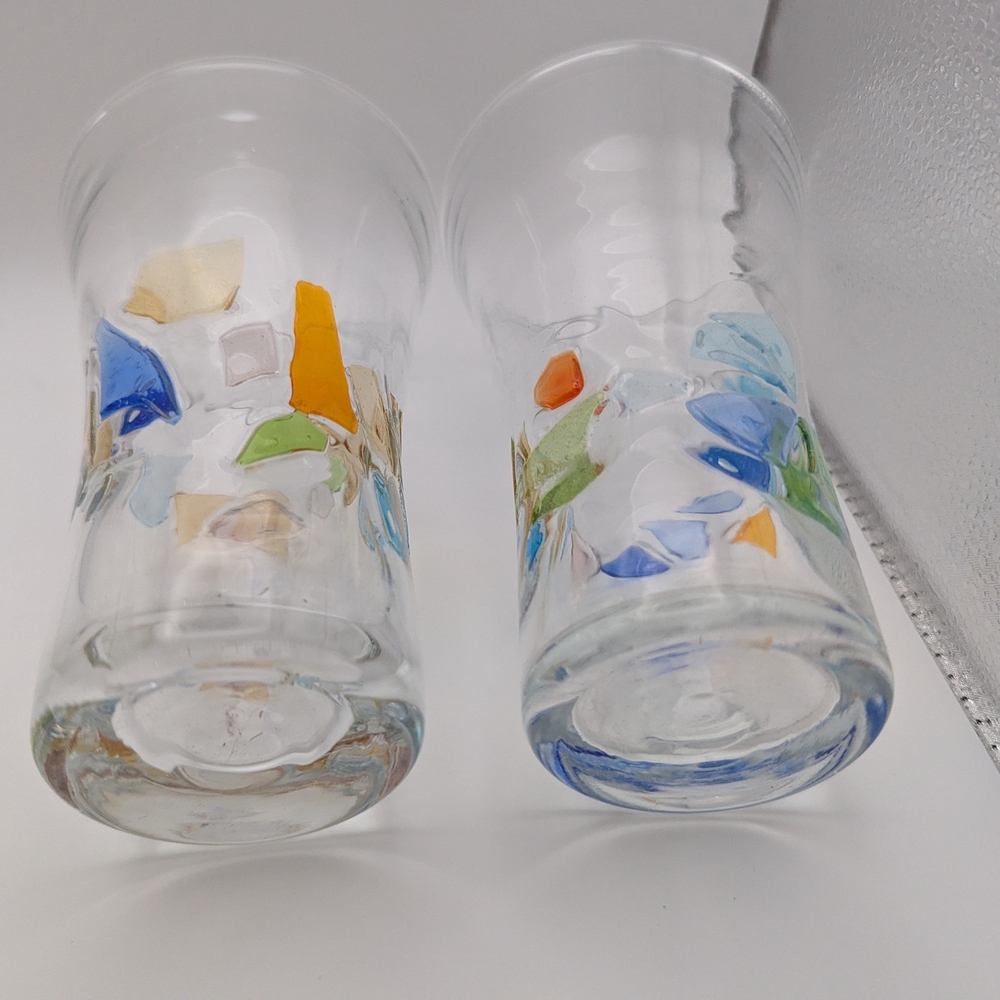 Global AMICI Colorful Glass Mosaic Tumblers (Set Of 2) - Picture 7 of 9